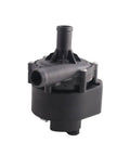 Top Shelf Electric Water Pump Replacement For Tesla Model S And Model X Auxiliary Coolant Pump 106747300H side view showing inlet and outlet.