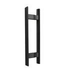 Sliding Door Pull Handles For Exterior Glass Doors Aluminum Black Double Sided Gate Grab Bars Easy To Install Inside And Outside