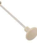 Sturdy Metal Binding Pin For Office And School Use Precise File Aligning Locating Pin with beige handle, top view