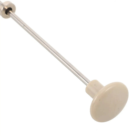 Sturdy Metal Binding Pin For Office And School Use Precise File Aligning Locating Pin with beige handle, top view