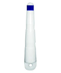 Sully Stick Winter Mooring Buoy Marker With Reflective Blue Stripe White 6 Inch Diameter By 31 Inch Length Long Tapered Buoy