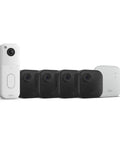 Keep Your Spot Locked Tight With This Wireless Video Doorbell And Yard Cam Duo Rocking Two Year Batteries Four Hundred Foot Reach Crisp HD Feeds And Easy Install Vibes For Peaceful Nights Ahead - five-pack camera system with HD clarity.
