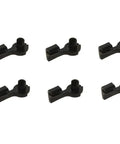 Throttle Linkage Bushing Replacement Pack Of Six For Lawn Mower Engines Black Plastic Easy Install Fits Kohler CH And CV Series For 11 13 18 20 22 25 410 430 640 670 730 740 And More, six black plastic bushings