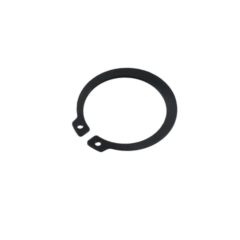 External Circlip Snap Ring Set 30 Pcs 1-1/2 Inch Round Wire Retaining Rings for Doors and Windows Spraying Equipment Machinery Black