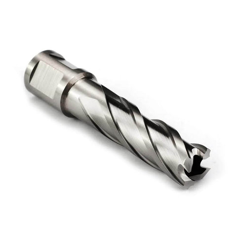 Oscarbide 5/8 in diameter, 2 in depth HSS annular cutter with 3/4 Weldon shank and two flats for magnetic drill press