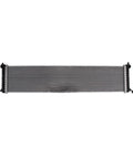 Drop Dead Efficient Engine Cooling Radiator Direct Fit Replacement For Tesla Model S Battery Electric Vehicle 2012 To 2015 - top view of full size core radiators.