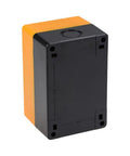 Momentary Green Push Button Switch Box With Emergency Stop No NC Contacts 10A 415V Quick Connect Terminals Center Distance 80x54mm