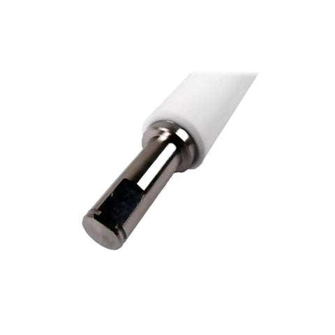 Close-up of Premium Platen Roller Kit For Zebra ZT200 ZT210 ZT220 ZT230 Thermal Printers with stainless steel and rubber material.