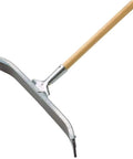 Tough As Nails Twenty Four Inch Curved Steel Floor Squeegee With Handle heavy duty galvanized scraper for wet floor cleanup