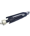 Beefy Pro Grade Heavy Duty Lock Wire Twisting Tool Set With Stainless Steel Jaws displaying ergonomic handle in close-up view.