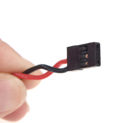 Close-up of a connector plug for Two Pack RC BEC UBEC 5V 3A Step Down Module for RC Quadcopter Airplane FPV Camera Servo Power Supply