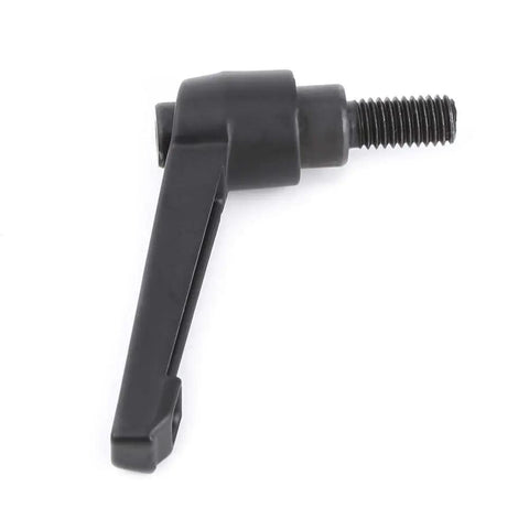 Kickass M8 Clamping Lever and Adjustable Toggle Handle Knobs featuring Quick Release Return Spring, black metal construction.