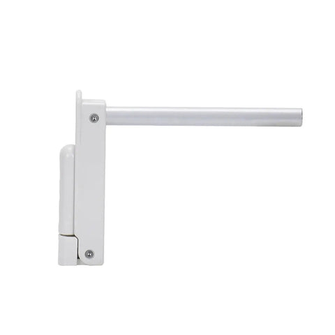 Side view of 12V Linear Actuator With Telescoping Push Rod Beefy 6000N Thrust 800mm Stroke 5 Mm Per Second Travel Ideal For Solar Panels And Lift Tables Heavy Duty Workhorse Motion Control For Industrial Automation Smooth And Precise Repeatable Motion