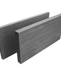 5 Pack High Density Graphite Plates Conductive Carbon Sheets For Electrochemistry Lab Anodes And Electrolytic Blocks, 100x100x5mm