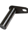 Beefy Heavy Equipment Linkage Pin for Multi Terrain Loader Models 257D 277D 297D3, Durable Replacement Pin With Precision Fit, Heavy Duty Steel, Easy Install, Built to Tackle Demanding Job Sites., black steel linkage pin with mounting plate for loader