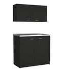 Premium Black Velvet Two Part Storage Cabinet With Separate Upper And Lower Sections For Versatile Home Organization And Trendy Decor Adding Fresh Vibes To Any Room in black velvet.