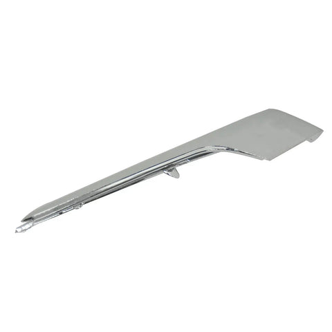 Right Front Bumper Upper Fog Light Chrome Trim Molding Strip For Tesla Model X 2016 Through 2021, sleek chrome design, precision cut.