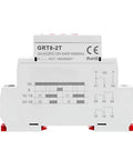 Time Delay Relay 220V AC DC Dual Adjustable Timer Module Plug And Play Ready With Two Independent Timers, white PC enclosure