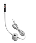 Plug And Play USB Laser Alignment Light With Slick Magnetic Mount For Sewing And Craft Cutting, 100mW, includes USB cable and magnetic base.