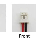 Rechargeable 3.7V 300mAh Lithium Polymer Battery With JST PH2.0mm Connector for small devices, close-up of PH2.0mm connector