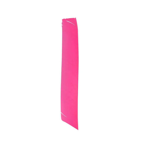 50 Pcs Pro Grade Full Length Turkey Feather Arrow Fletching Set With Spiral Wrap 7 to 10 Inch Right Wing Left Wing Pink