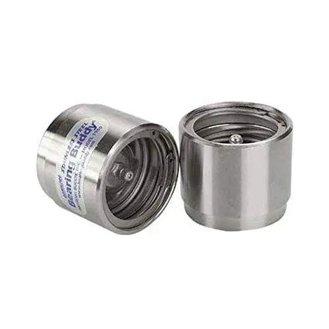 Trailer Hub Cap Protector In Stainless Steel Bearing Buddies, 1.98 Inch Diameter, Keeps Water And Dirt Out Of Trailer Hubs