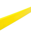 Polyurethane Snow Plow Cutting Edge For ATV UTV 60 Inch Long 4 Inch Wide 0.75 Inch Thick in yellow, angled view.