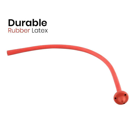 Must Have Enema Gear Retention Deepezer Colon Tube 26 Fr Rubber Latex 15 Inch Long Enema Tube For Liquid Retention And Prevents Leakage With Easy Lubrication And Durable Medical Grade, red rubber latex tube with rounded end