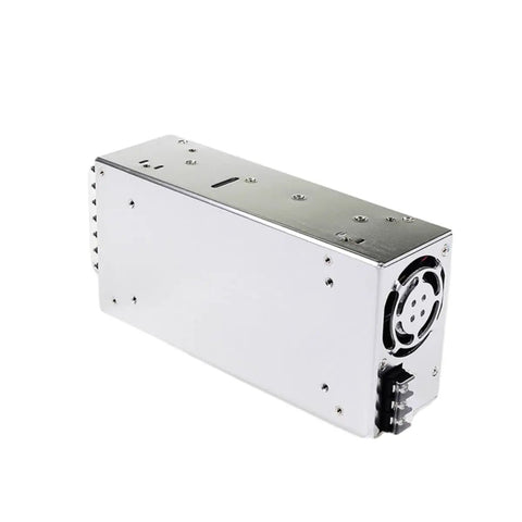 Powerhouse 1000W 24V 42A AC DC Switching Power Supply With Single Output HRPG-1000-24, PFC Enabled, side view
