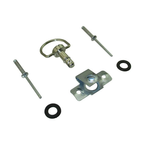 Racing Fasteners Quick Release D Ring One Fourth Turn Race Fairing Rivet 17mm for pit bikes and dirt bikes, complete set