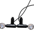 Brilliant Yellow LED Turn Signal Lights For 48V And 60V E Bikes Super Bright Daytime Running Warning Lamps For Serious Safety On Busy Streets, pair