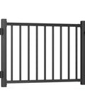 Slick Aluminum Deck Railing Door With No Fuss Self Closing Hinge And Darn Dependable Latch Quick Install Setup Weather Resistant Finish Top Shelf Quality Backyard Gates, heavy duty black aluminum gate, 36 inches wide.