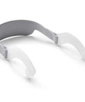 All In One Accessory Kit For Nasal And Pillow Masks With Elbow Head Strap And Soft Wraps One Size Fits All For A Quieter, Cozier Sleep Experience All Night, gray head strap with soft wraps