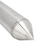 MT5 F118 Morse Taper Dead Center With Tungsten Carbide Tip and 60 Degree Point Angle for Wood and Metal Machining close-up view.