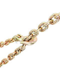 Close-up of Three Eighths Inch 20 Foot G80 Tow Chain with grab hooks, galvanized manganese steel, 7100 lb WLL, DOT certified