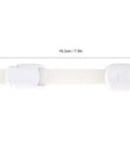 Baby Safety Locks For Cabinets And Drawers, Multifunctional Strap Lock, 19.2cm Non Plastic Design with Easy Peel and Stick Installation