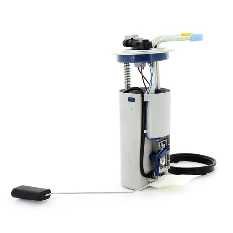Side view of Quality Fuel Pump Assembly E3560M for Chevy Suburban 1500 Yukon XL 1500 5.3L V8 Flex Fuel Vehicles 2002-2004 models.