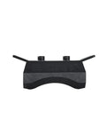 Black Roller Skate Slide Grind Block for 20 Degree Plates 6.0 Inch Pair of 2 shown from front view with attachment bolts.