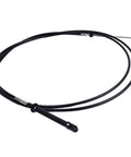 14Ft Control Cable CC20514 CCX20514 for BRP Johnson Evinrude Gale Marine Outboard Throttle Cable Replacement in black marine-grade material