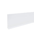 4 Inch Wide Dry Back Vinyl Wall Base Roll With Flexible Toe Kick No Fuss Easy Install Molding For Floors And Baseboards White Vinyl Trim