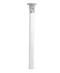 555mm Folding Table Leg Detachable Aluminum Alloy Beefy Heavy Duty Silver Space Saving Leg for Kitchen and Dining