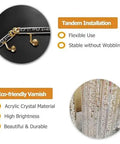 Slick Clear Acrylic Stair Handrail With Kickass Crystal Bubble Design Wall Mounted Indoor Railing Kit length details and installation features.