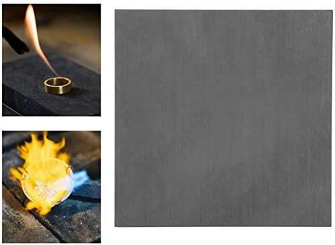 Go-To High Purity Graphite Block Ingot for EDM Milling and Electrodes, 8 by 2 by 0.4 inch plate blank, 99.9 percent purity, anti abrasion finish