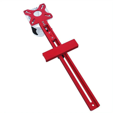 Pro Grade Aluminum Alloy Router Milling Bracket Circle Cutting Jig Adjustable Quick Release Router Guide For Woodworking