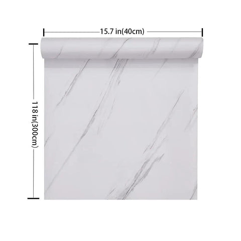 Marble Look Peel And Stick Wallpaper Self Adhesive Waterproof Vinyl Film For Countertops Cabinets And Furniture Kitchen Upgrade