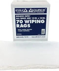 Box Of 70 Washable White Knit Wiping Rags For Home Or Shop Use Pro Grade 100 Percent Cotton 10 By 15 Inches Reusable All Purpose Rags