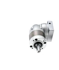 Right Angle Planetary Gear Reducer Compatible With Servo And Stepper Motors, metal housing for industrial automation.