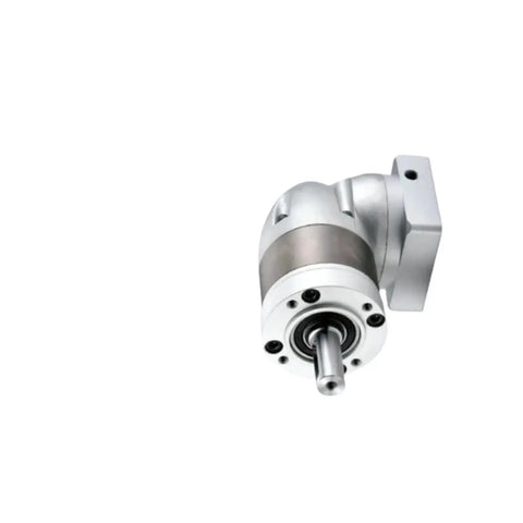 Right Angle Planetary Gear Reducer Compatible With Servo And Stepper Motors, metal housing for industrial automation.