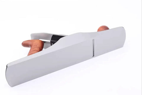 Professional Grade Number 5 1/2 Jointer Bench Plane With Hella Sharp Steel Blade For Dead Straight Flattening And Joining Fine Carpentry Work Daily with wooden handle.