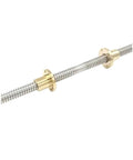Tough As Nails T20 Lead Screw With Right Left Threads And Secure Nut For Slick 3D Printer And Cnc Gantry Upgrades built durable stainless steel construction